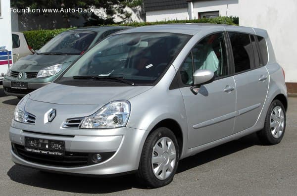 2008 Renault Grand Modus (Phase II, 2008) 1.2 16V (75 Hp)