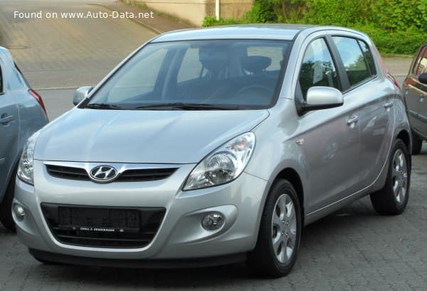 2009 Hyundai i20 I (PB) 1.4 (101 Hp)
